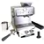 Kenmore Stainless Steel Espresso Machine with Grinder & Milk Frother