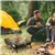 Portable Charcoal Grill with Folding Stand