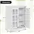 White GlassGlow Display Cabinet