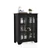 Black GlassGlow Display Cabinet