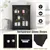 Black GlassGlow Display Cabinet