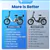 Gyrocopters iCaddy Foldable Electric Bike, UL 2849 approved