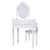 Vanity Table Set Makeup Desk with Stool and Mirror