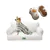 Pet Sofa Bed, Large Pet Towel, and Steam Cat Brush