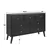 Milo Mid-Century 7 Drawer Dresser in Black