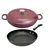 Essential Cookware Duo: Cast Iron Casserole Braiser & Non-Stick Fry Pa