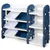 3 Tier Toys Storage Organizer with 6 Bins