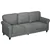 GreyStone Elegance 3-Seater Sofa