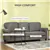 GreyStone Elegance 3-Seater Sofa