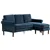 NavyLuxe Reversible Sectional