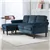 NavyLuxe Reversible Sectional