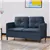 Bluestone Steel-Leg Loveseat