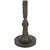 A Set of Two 58 inch Rustic Grey Faux Wood Floor Lamp