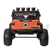 EVA Big Wheels 24V 1-Seater Truck w/ Rubber Wheels, Music & Remote