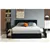 (Black) King Velvet Storage Platform Bed Frame