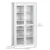 Freestanding Kitchen Pantry, Buffet Cabinet, 5-Tier Storage, White