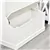 Hall Tree with Coat Rack, Shoe Storage, and Bench – White