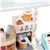 Wooden Ice Cream Cart Playset on Wheels