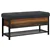 Stylish Upholstered Hallway Bench with Flip Top and Hidden Storage