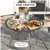 Modern & Elegant 5-Piece Round Table Dining Set