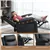 GlideEase Massage Recliner - Black