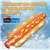 Wham-O Snowboogie Hot Dog Snow Tube 93 Inch - 2 Pack