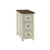 NIGHT STAND - 24'H / ANTIQUE WHITE / ESPRESSO VENEER