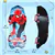 RYDR 45' Marvel Classic Snow Sled - Captain America & Spiderman