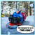 RYDR 45' Marvel Classic Snow Sled - Captain America & Spiderman