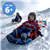 RYDR 45' Marvel Classic Snow Sled - Captain America & Spiderman