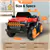 Kids Ride-On Truck (two-seater) , Speed 5-8km/h , Mapple Mudder