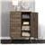 Modubox Milo Mid Century Modern 5-Drawer Chest in Drifted Grey