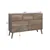 Modubox Milo Mid-Century 7 Drawer Dresser in Drifted Grey