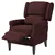 Push Back Recliner Chair -Brown