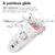 3-in-1 Waterproof Cordless Epilator Device