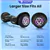 Gyrocopters Prime All New 2025 Hoverboard, Black