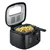 Salton Cool Touch Deep Fryer 2.5 Liter/Quart - Black