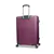 NICCI 3 piece Luggage Set In Collection - Plum