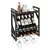 Wall Wine & Glass Rack - 10 Bottles