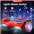 Gyrocopters Prime All New 2025 Hoverboard, Red