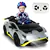 Lamborghini Kids Two-seater Huracan STO Ride on car, Grigio Antares