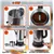 Efficient 12-Cup Electric Percolator coffee-Stainless Steel Design