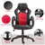 Padded Headrest Racing Gaming Chair with High Back, Wheels & Tilt Func