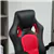 Padded Headrest Racing Gaming Chair with High Back, Wheels & Tilt Func