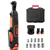 VEVOR 12V Cordless Ratchet Wrench with Batteries