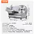 Powerful 180W Electric Meat Slicer with 7.5' Blade