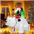 LED-Lit Santa Bear Ride