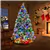 Lighted Evergreen Tree