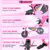 Gyrocopters Radi8 Electric Ride-on, UL 2272 approved (Pink)