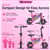 Gyrocopters Radi8 Electric Ride-on, UL 2272 approved (Pink)